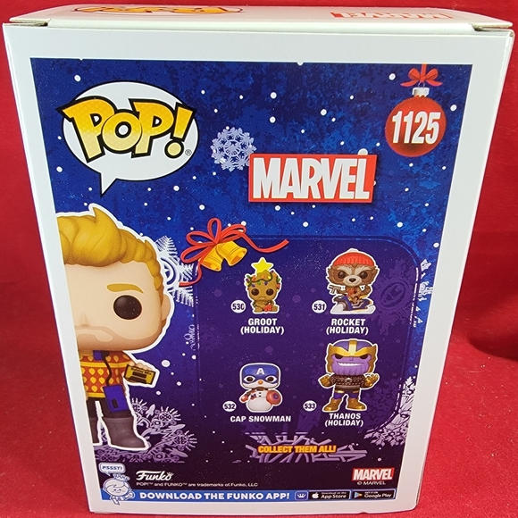 Star-lord with groot funko exclusive # 1125 (nib) - Picture 7 of 7